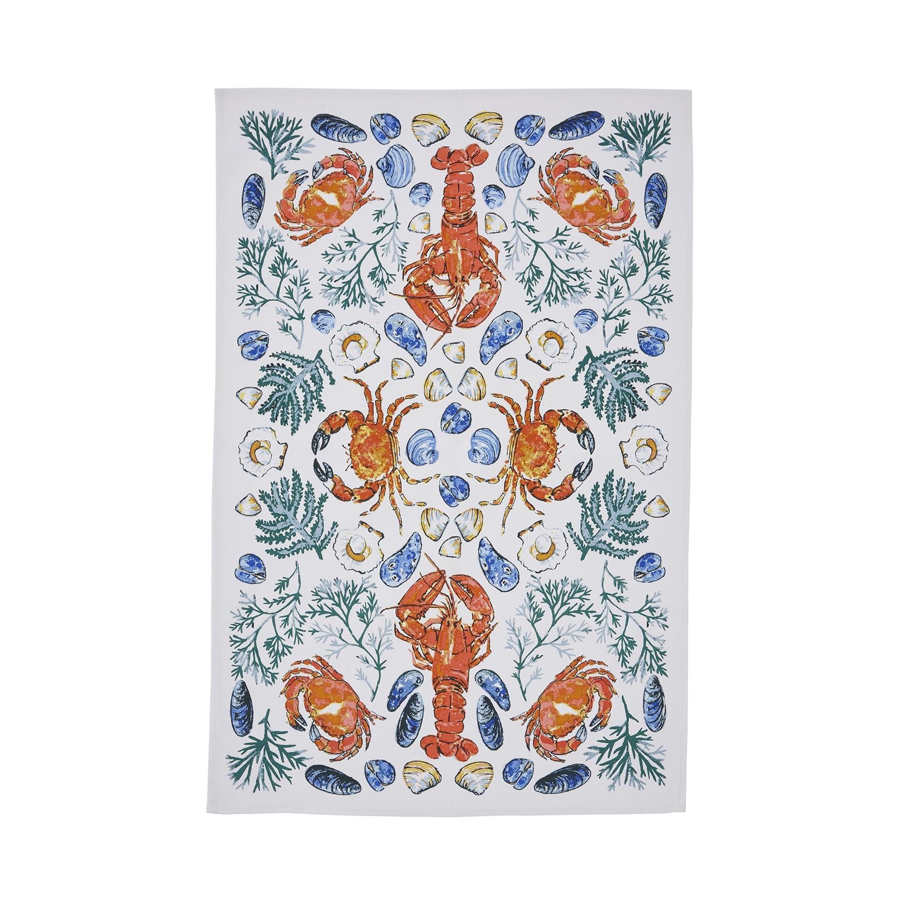 Ulster Weavers Strofinaccio In Lino 'Turkey Feast' - Dimensioni 48x73 Cm, Progettato In Irlanda