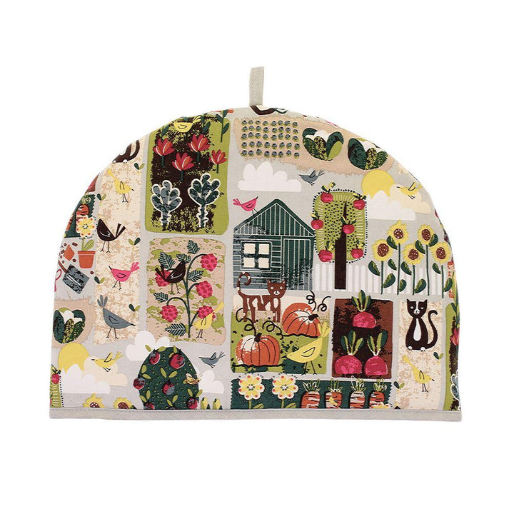 Ulster Weavers Tea Cosy - Home Grown (100% Cotton Outer; 100% Polyester wadding; CE marked, Green, 6 Cup Teapot) - Tea Cosy - Ulster Weavers