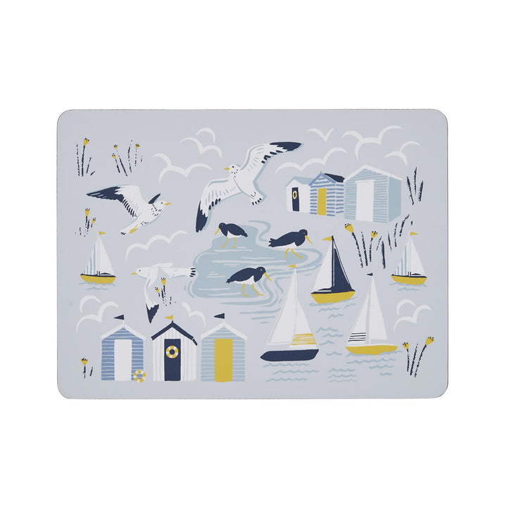 Ulster Weavers Seashore Placemat - 4 Pack One Size in Blue - Placemat - Ulster Weavers