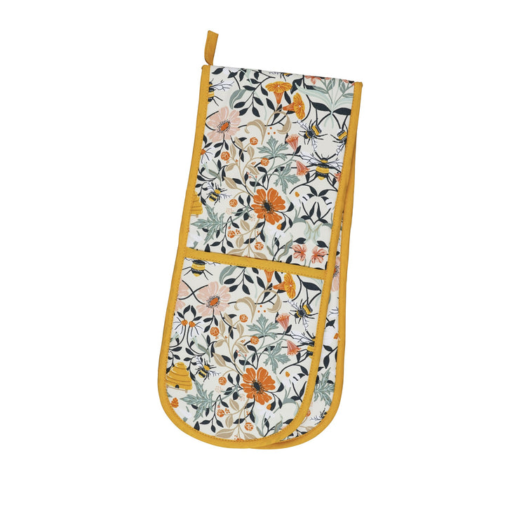 Ulster Weavers Bee Bloom Double Oven Glove One Size in Multi