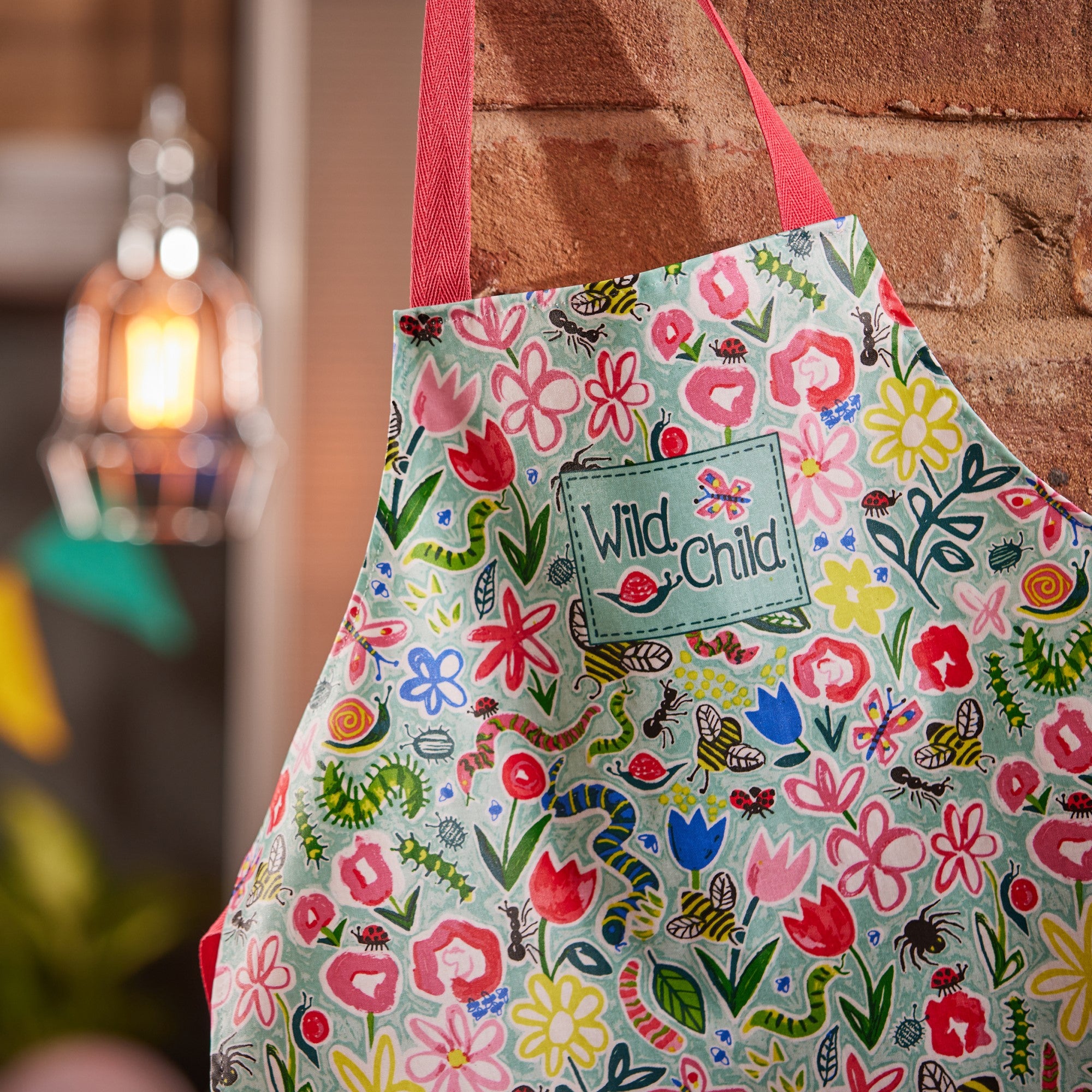 Ulster Weavers Born to be Wild Apron PVC - Kids One Size in Green - Kids Apron - Ulster Weavers