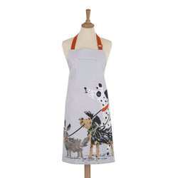 Ulster Weavers Dog Days Apron - Cotton One Size in Grey