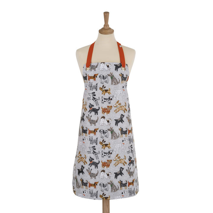Ulster Weavers Dog Days Apron - PVC/Oilcloth One Size in Grey