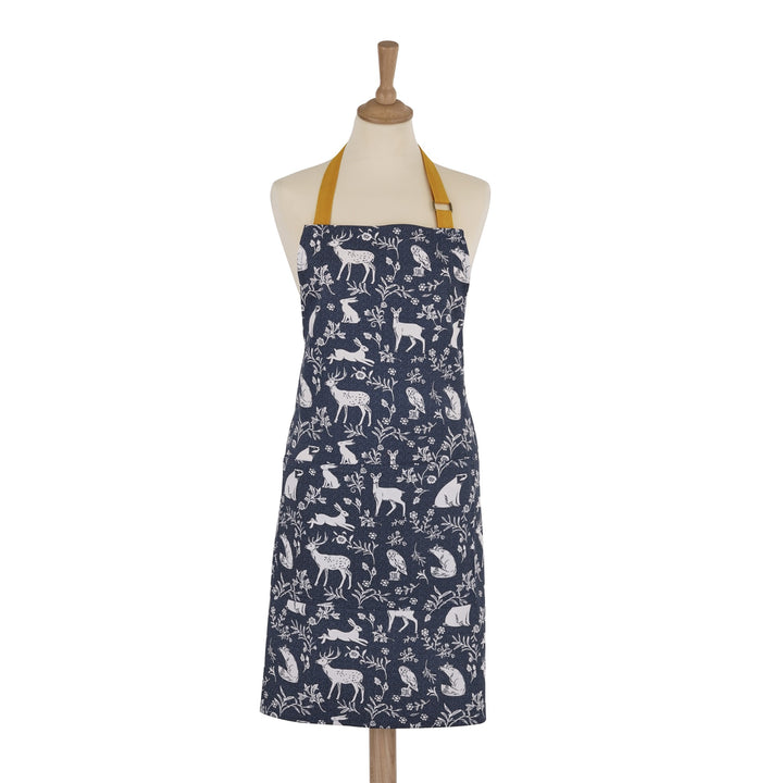 Ulster Weavers Forest Friends - Navy Apron - Cotton One Size in Navy