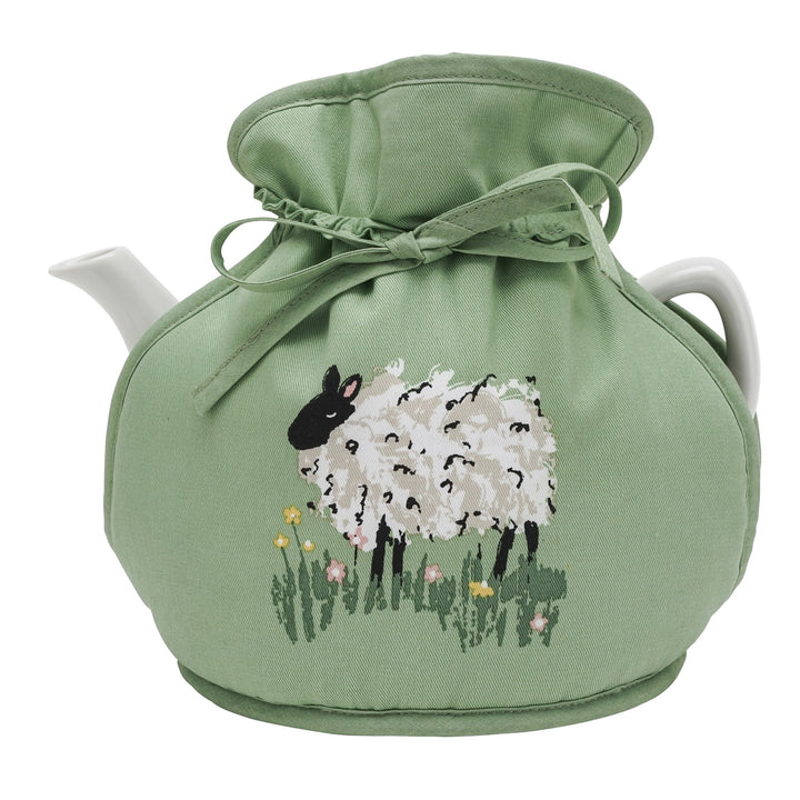 Ulster Weavers Woolly Sheep Tea Cosy - Muff One Size in Green