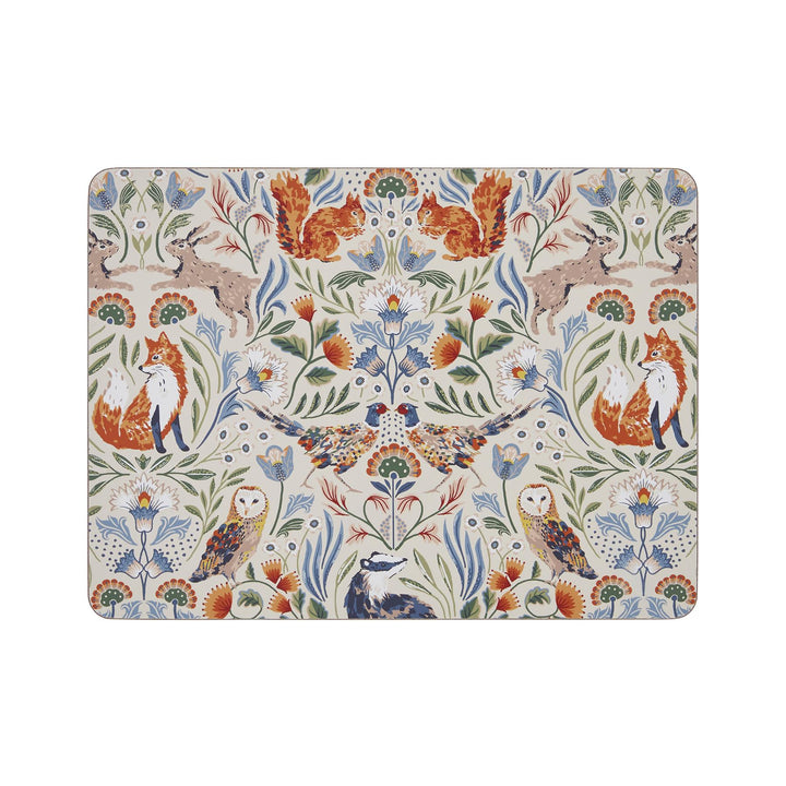 Ulster Weavers Blackthorn Placemat - 4 Pack One Size in Beige - Placemat - Ulster Weavers