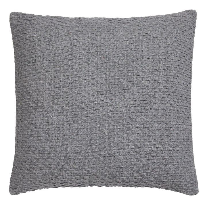 Hayden Filled Cushion by Drift Home in Grey 43 x 43cm - Filled Cushion - Drift Home