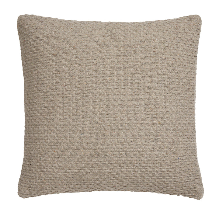 Hayden Filled Cushion by Drift Home in Natural 43 x 43cm - Filled Cushion - Drift Home