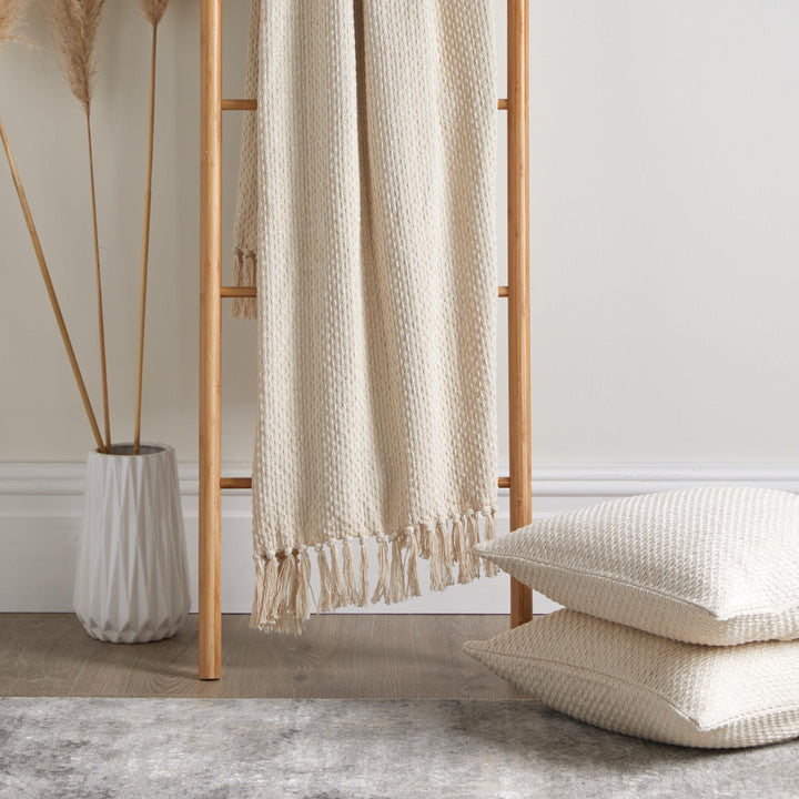 Hayden Throw by Drift Home in Cream - Throw - Drift Home