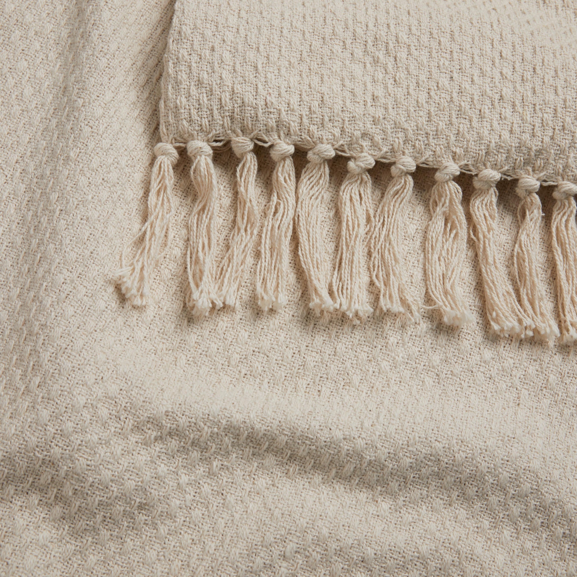 Hayden Throw by Drift Home in Cream - Throw - Drift Home