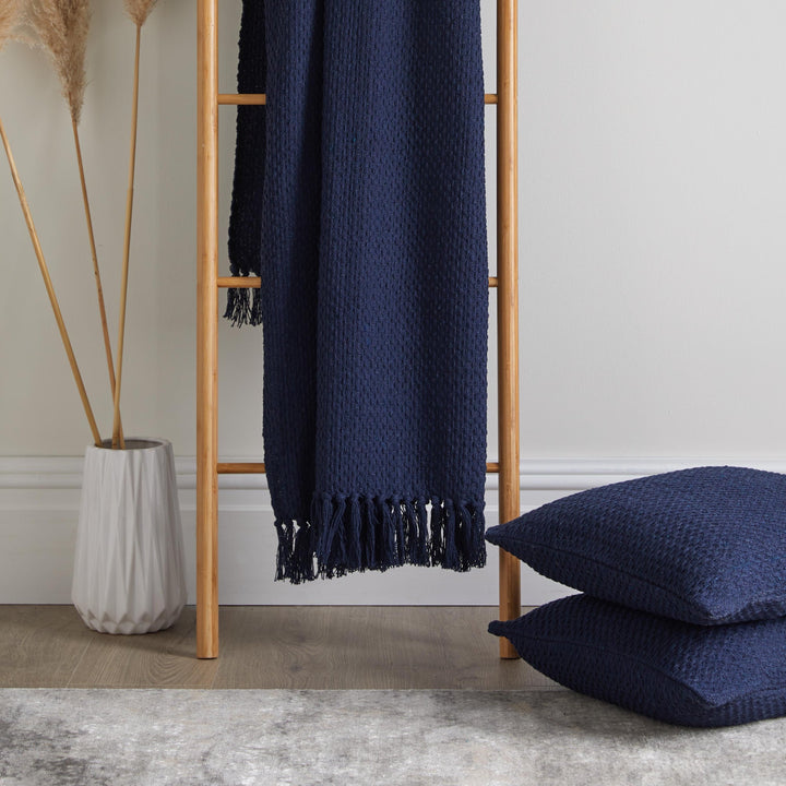 Hayden Throw by Drift Home in Navy - Throw - Drift Home