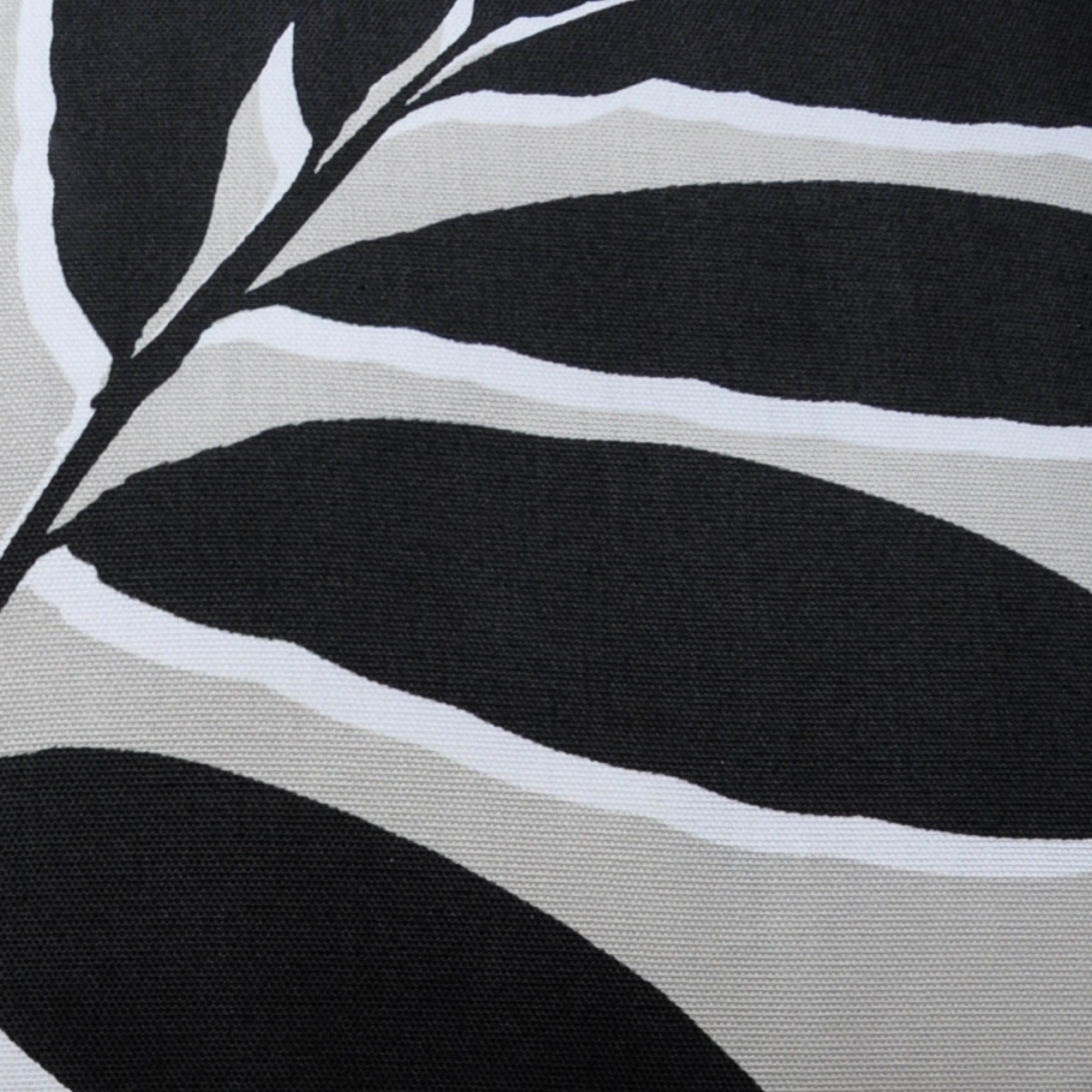 Leaf Print Filled Cushion by Fusion in Natural 43 x 43cm - Filled Cushion - Fusion