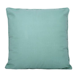 Plain Dye Filled Cushion by Fusion in Teal 43 x 43cm - Filled Cushion - Fusion