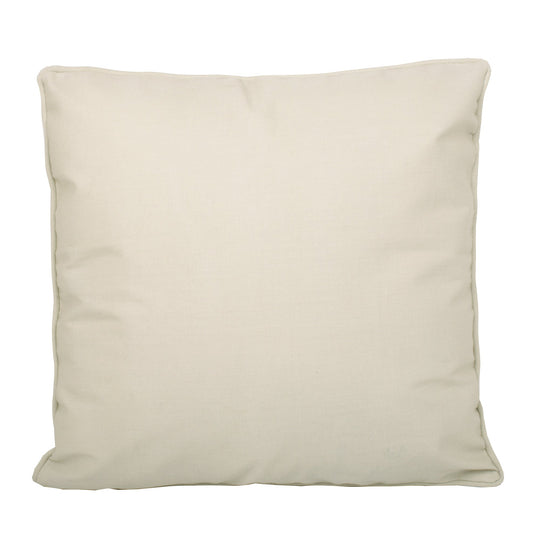Plain Dye Cushion in Natural 43 x 43cm