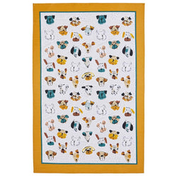 Ulster Weavers Cotton Tea Towel - Mutley Crew (100% Cotton, Blue) - Tea Towel - Ulster Weavers