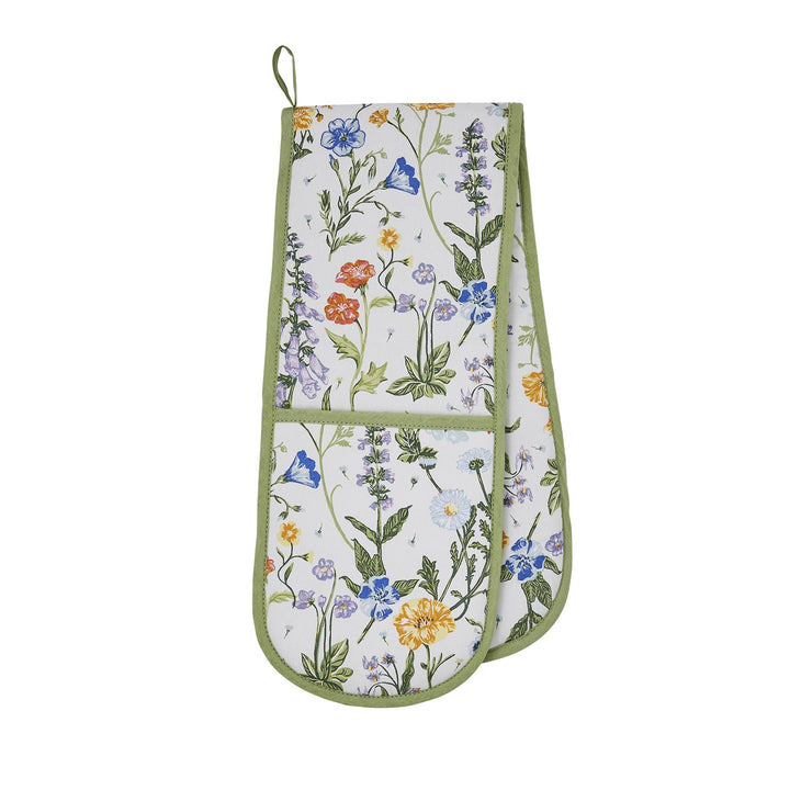 Ulster Weavers Cottage Garden Double Oven Glove One Size in Multi - Double Oven Glove - Ulster Weavers