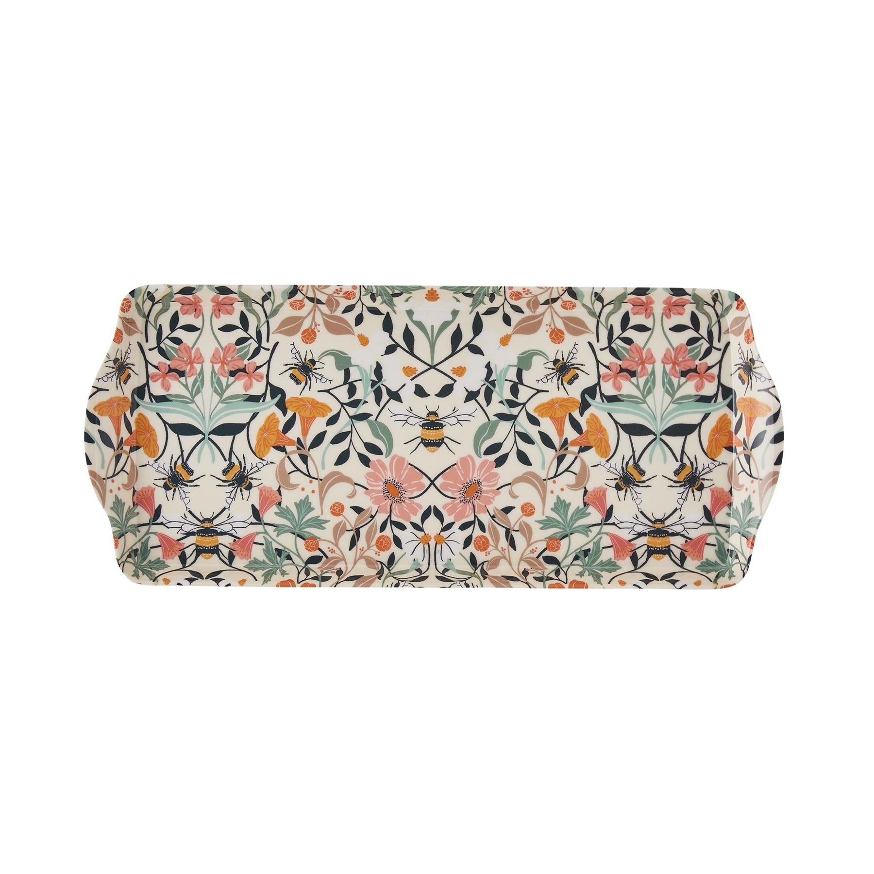 Ulster Weavers Bee Bloom Tray - Small One Size in Yellow - Tray - Ulster Weavers