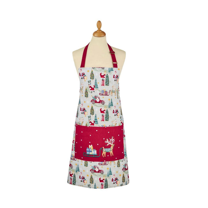 Ulster Weavers Recycled Cotton Apron - Tis the Season (Green) -  - Ulster Weavers