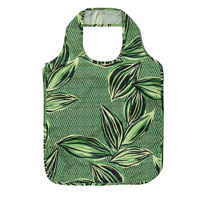Ulster Weavers Reusable Roll-Up Bag - Geo Leaves (Polyester) - Roll-Up Bag - Ulster Weavers