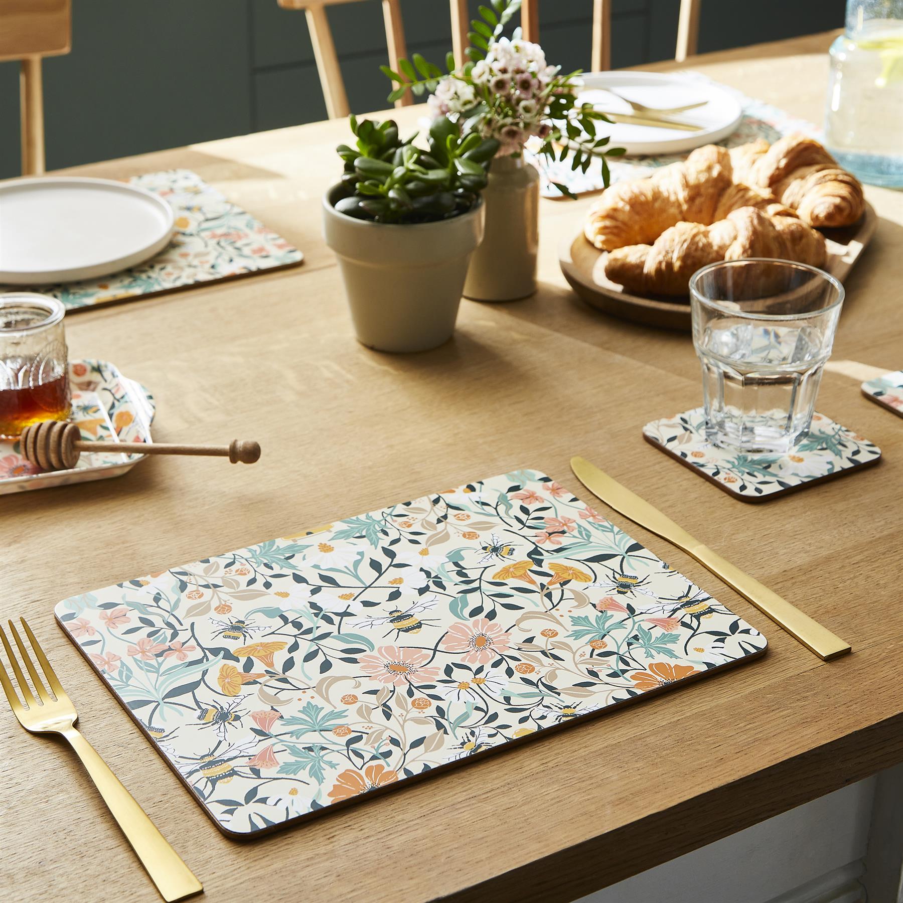 Ulster Weavers Bee Bloom Tray - Scatter  One Size in Yellow - Tray - Ulster Weavers