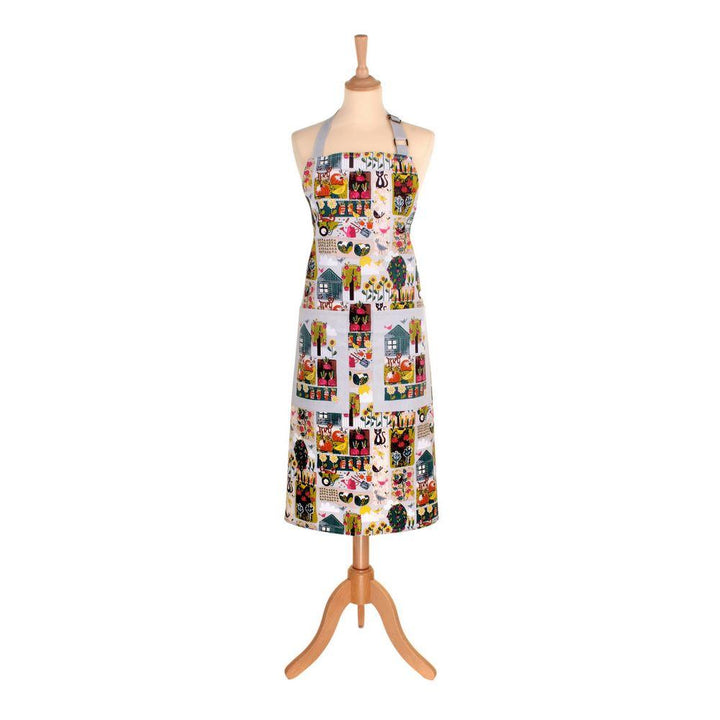 Ulster Weavers Cotton Apron - Home Grown (100% Cotton, Green) - Apron - Ulster Weavers